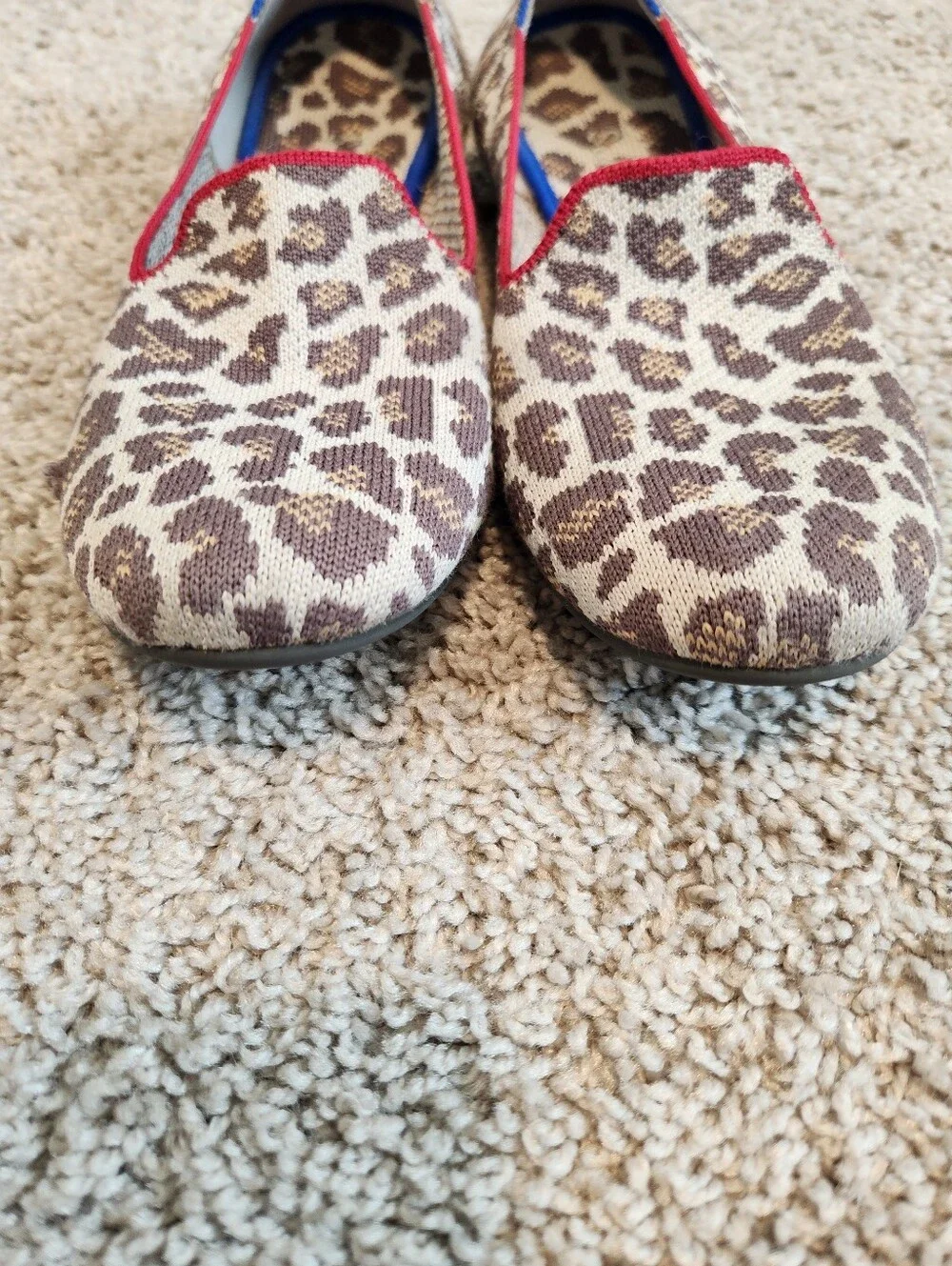 Rothy’s Mocha Spot The Loafer Flats Women’s Size 8
